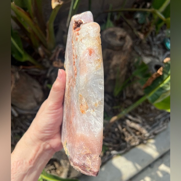 Pink Amethyst Sugar Druzy Slab - Picture 6 of 9